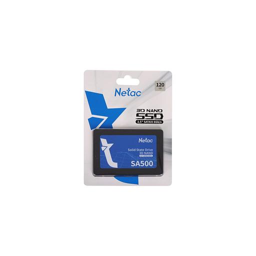 SSD накопитель NETAC SA500 NT01SA500-120-S3X 120ГБ, 2.5", SATA III, SATA фото 1