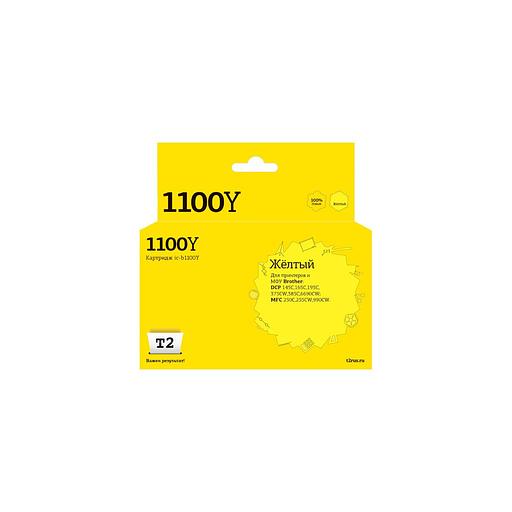 Картридж T2 IC-B1100Y, LC-1100Y/980Y, желтый / IC-B1100Y фото 1