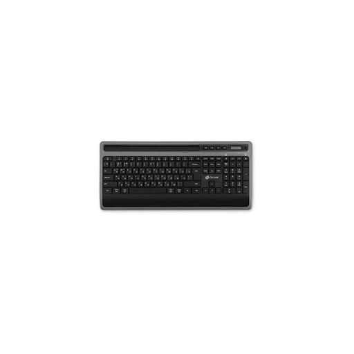 Клавиатура Oklick 860S, USB, Bluetooth/Радиоканал, c подставкой для запястий, серый + черный [1809323] фото 1