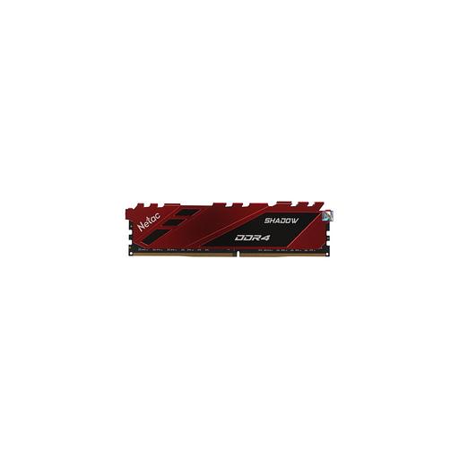 Оперативная память NETAC Shadow NTSDD4P32SP-16R DDR4 - 1x 16ГБ 3200МГц, DIMM, Red, Ret фото 1