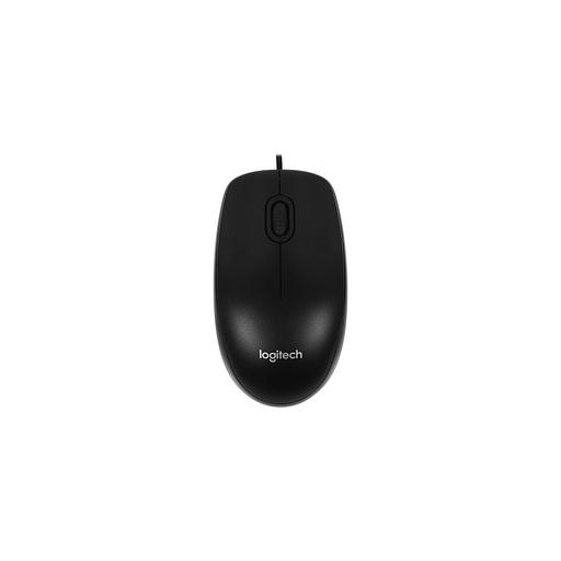 Мышь проводная Logitech M100r, оптическая, USB, 1000dpi, черный [910-006765] фото 1