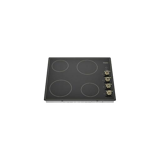 Электрическая варочная поверхность HAIER HHX-C64ATQBB, конфорок: 4 шт., стеклокерамика, независимая, черный фото 1