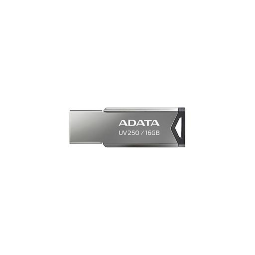 Флешка USB A-Data UV250 16ГБ, USB2.0, серебристый [auv250-16g-rbk] фото 1