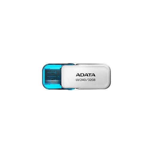 Флешка USB A-Data UV240 32ГБ, USB2.0, белый и голубой [auv240-32g-rwh] фото 1