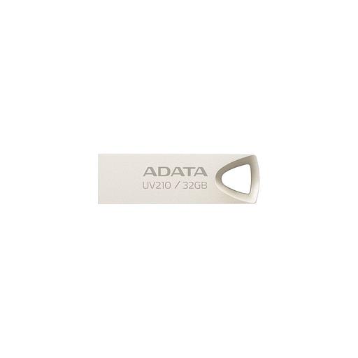 Флешка USB A-Data UV210 32ГБ, USB2.0, золотистый [auv210-32g-rgd] фото 1