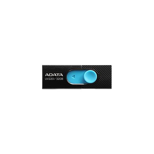 Флешка USB A-Data UV220 32ГБ, USB2.0, черный и синий [auv220-32g-rbkbl] фото 1