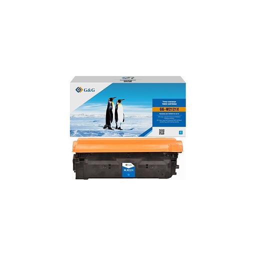Картридж G&G 212X, голубой / GG-W2121X фото 1