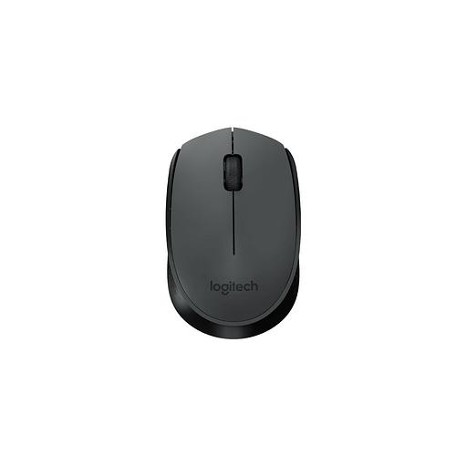 Мышь беспроводная Logitech M170, радио, оптическая, USB, 1000dpi, серый и черный [910-004658] фото 1