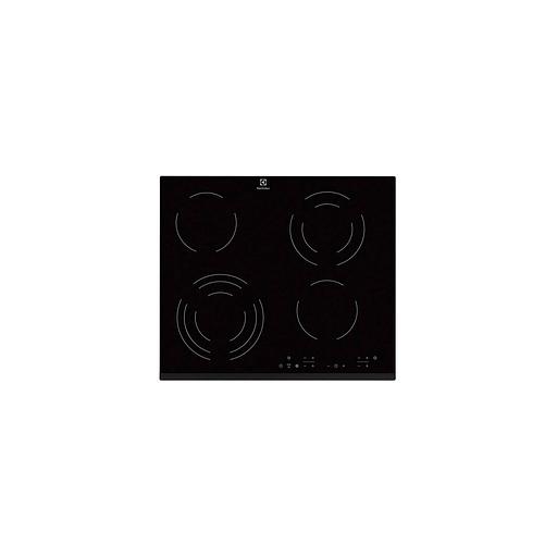 Электрическая варочная поверхность Electrolux EHF6343FOK, конфорок: 4 шт., стеклокерамика, независимая, черный фото 1