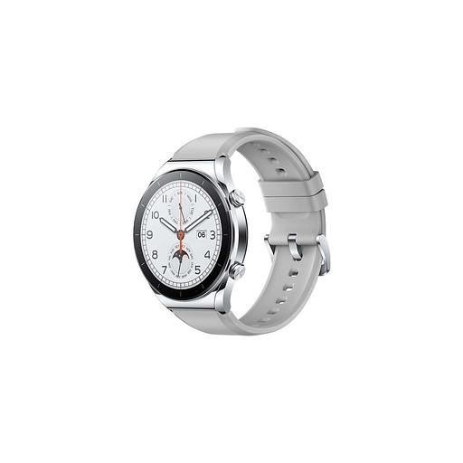 Смарт-часы Xiaomi Watch S1 GL, 46мм, 1.43", серебристый/серебристый [bhr5560gl] фото 1