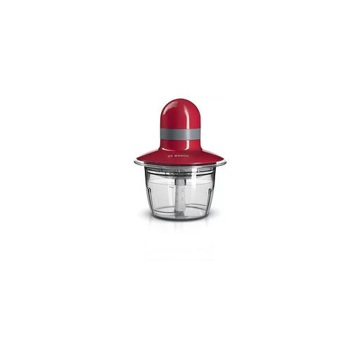 Измельчитель электрический Bosch MMR08R2 0.8л 400Вт красный/серый фото 1
