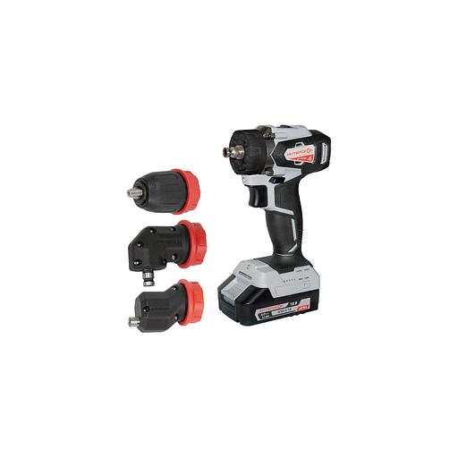 Дрель-шуруповерт Интерскол ДА-13/18ВК, 2Ач, с двумя аккумуляторами [575.2.2.78] фото 1