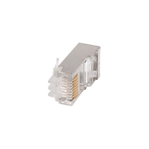 Коннектор ITK CS3-1C5EF-G FTP кат.5E RJ45 прозрачный (упак.: 1шт) фото 1