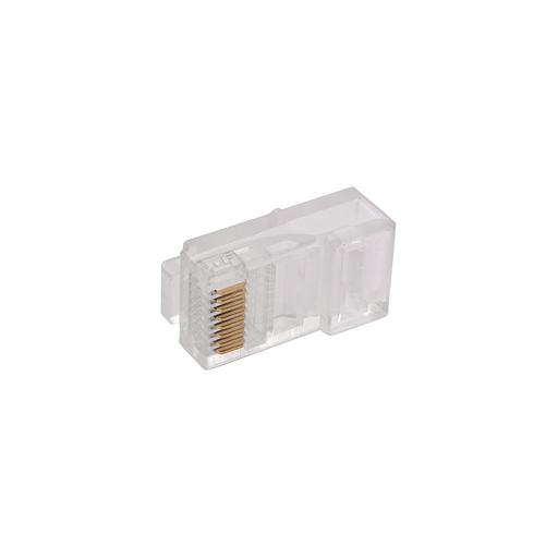 Коннектор ITK CS3-1C5EU UTP кат.5E RJ45 прозрачный (упак.: 1шт) фото 1