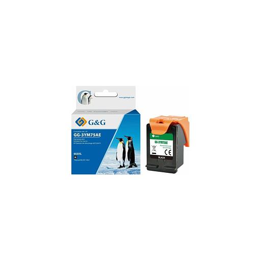 Картридж G&G GG-3YM75AE, 653, черный / GG-3YM75AE фото 1