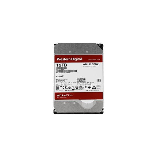 Жесткий диск WD Red Plus WD120EFBX, 12ТБ, HDD, SATA III, 3.5" фото 1