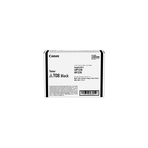 Картридж Canon T08BK, черный / 3010C006 фото 1
