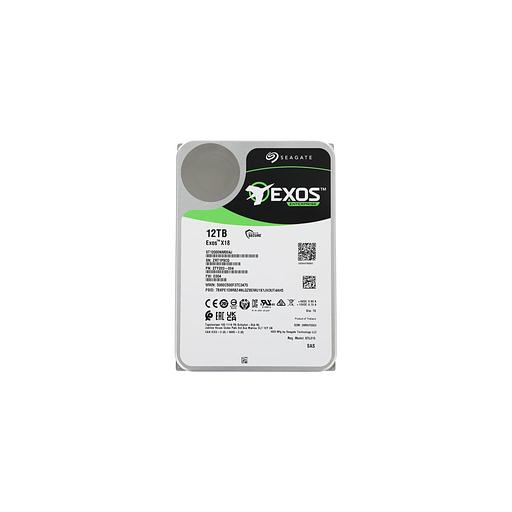 Жесткий диск Seagate Exos X18 ST12000NM004J, 12ТБ, HDD, SAS 3.0, 3.5" фото 1