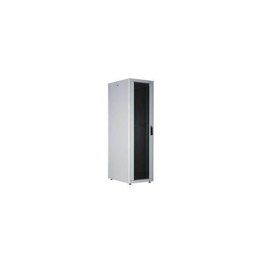 Шкаф коммутационный LANDE DYNAmic Basic LN-DB22U6080-LG-BAAA напольный, стеклянная передняя дверь, 22U, 600x1125x800 мм фото 1