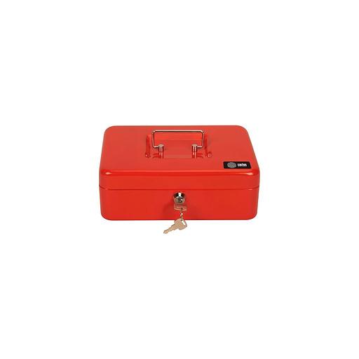 Ящик для денег Cactus CS-CB-003RD 90x250x180, сталь, красный фото 1