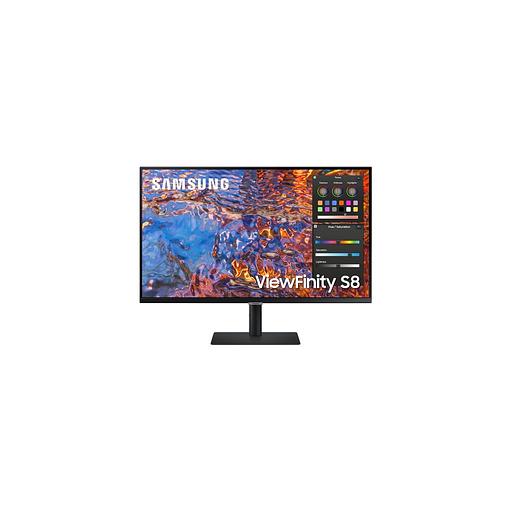 32" Монитор Samsung ViewFinity S8 S32B800PXI, 3840x2160, IPS, 1хHDMI, 1хDP, черный [ls32b800pxixci] фото 1