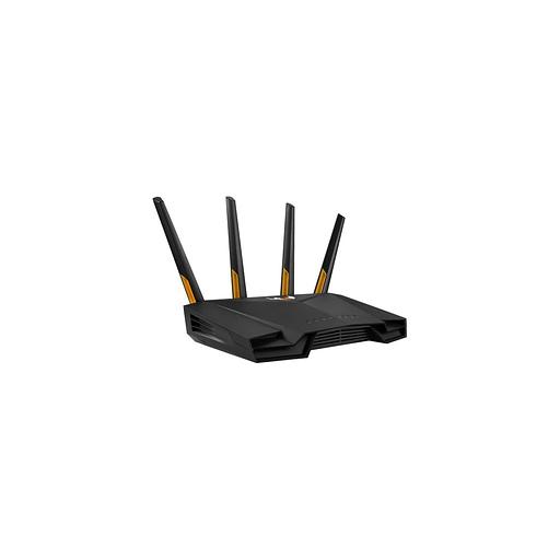 Wi-Fi роутер ASUS TUF-AX3000, Wi-Fi 6, AX3000, 2.4/5ГГц, 4 LAN, черный фото 1