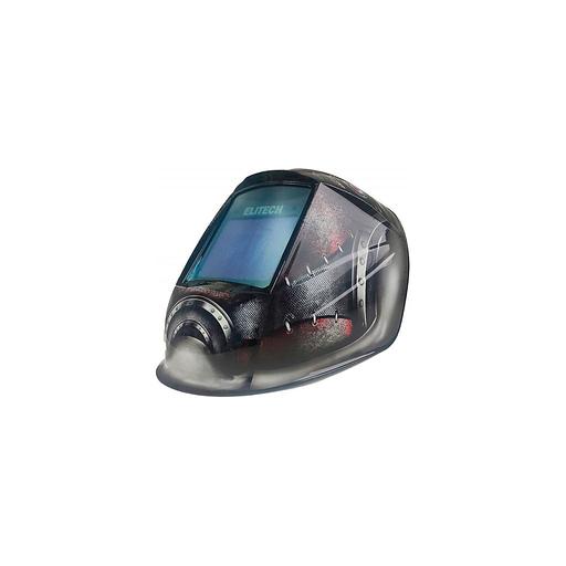 Маска сварщика Elitech E0912.006.00, хамелеон, 8/9 din, окно: 100x80мм фото 1