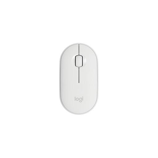 Мышь беспроводная Logitech Pebble M350, Bluetooth/Радио, оптическая, USB, 1000dpi, белый [910-005541] фото 1