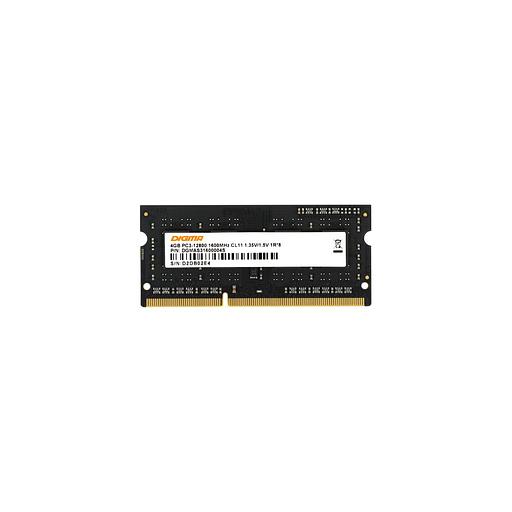 Оперативная память Digma DGMAS31600004S DDR3 - 1x 4ГБ 1600МГц, для ноутбуков (SO-DIMM), Ret фото 1
