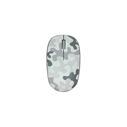 Мышь беспроводная Microsoft Arctic Camo, Bluetooth, оптическая, 4000dpi, серый [8kx-00005] фото 1