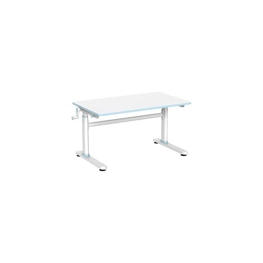 Стол письменный Cactus CS-KD-LBL, с регулировкой высоты, МДФ, голубой фото 1