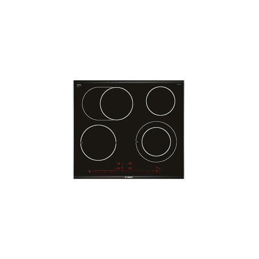 Электрическая варочная поверхность Bosch PKN675DP1D, конфорок: 4 шт., стеклокерамика, независимая, черный фото 1