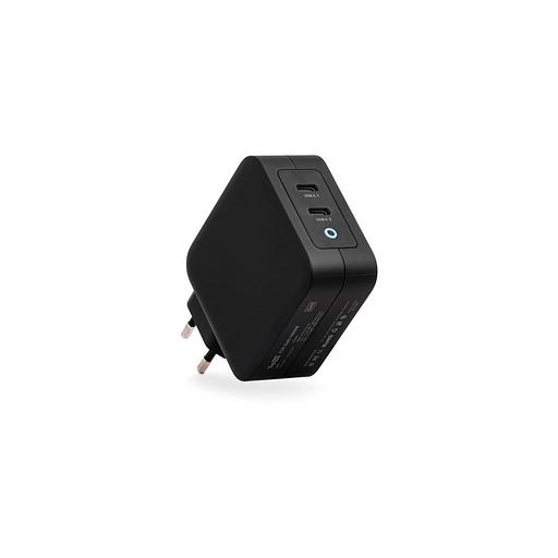 Адаптер питания TopON TOP-GaN-100WB, 5 - 20 В, 5A, 100Вт, черный [103207] фото 1