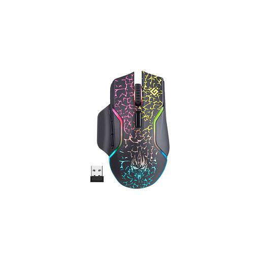Мышь беспроводная Defender Oneshot GM-067, игровая, радио, оптическая, USB, 3200dpi, черный [52067] фото 1