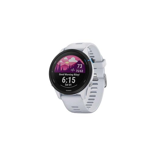Смарт-часы Garmin Forerunner 255, 33мм, 1.3", белый/белый [010-02641-31] фото 1