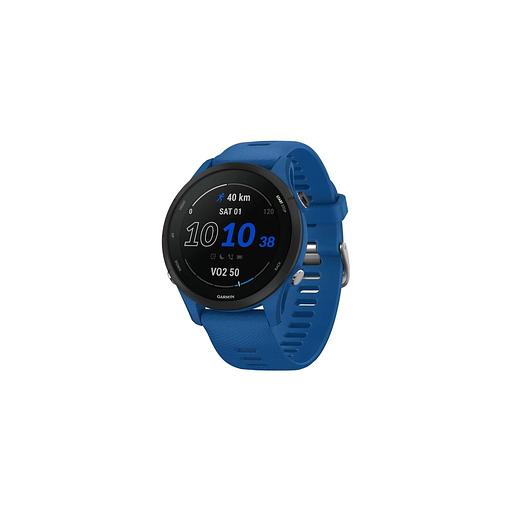 Смарт-часы Garmin Forerunner 255, 33мм, 1.3", синий/черный [010-02641-11] фото 1