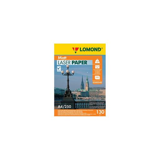 Бумага Lomond Ultra DS Matt CLC, A4, для лазерной печати, 250л, 130г/м2, белый, покрытие матовое /матовое [0300542] фото 1