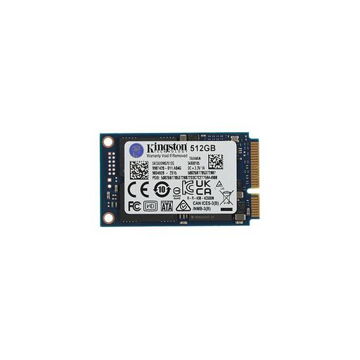SSD накопитель Kingston KC600 SKC600MS/512G 512ГБ, mSATA, mSATA, mSATA фото 1