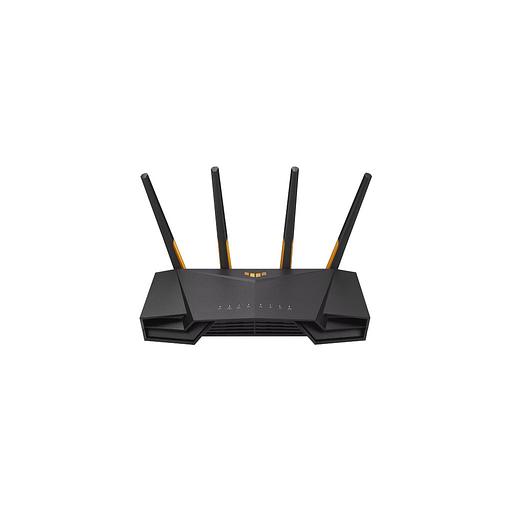 Wi-Fi роутер ASUS TUF-AX4200, Wi-Fi 6, AX4200, 2.4/5ГГц, 4 LAN, черный фото 1