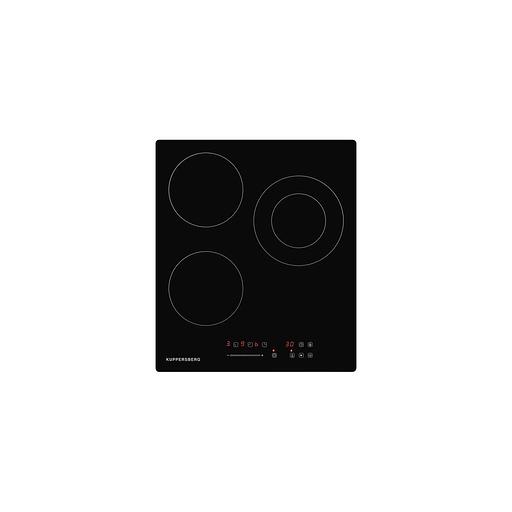 Электрическая варочная поверхность KUPPERSBERG ECS 403, конфорок: 3 шт., стеклокерамика, независимая, черный фото 1