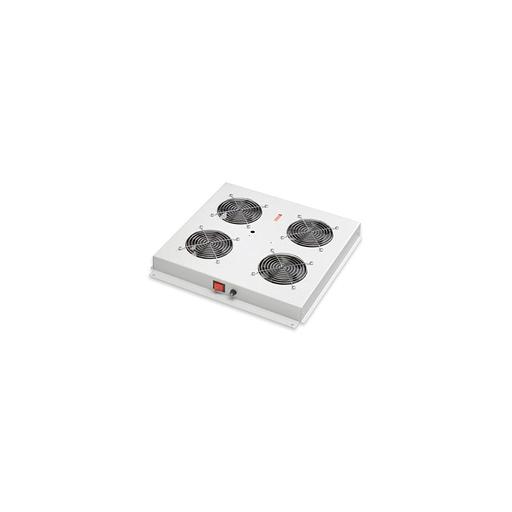 Модуль вентиляторный Lande (LN-FAN-ONF-2FFS-LG) 2 вент. серый (упак.:1шт) фото 1