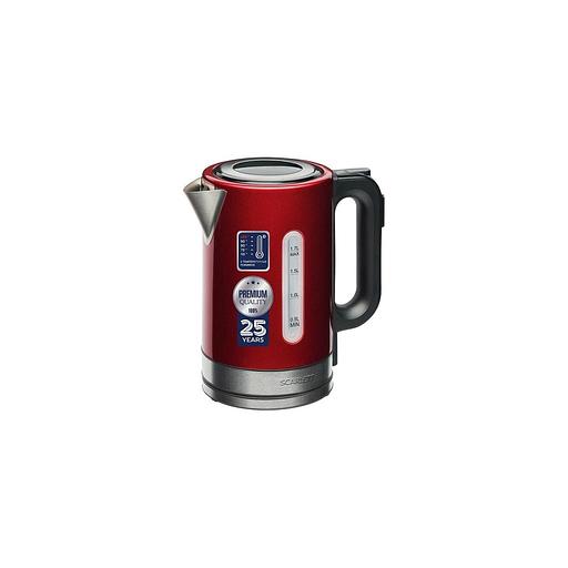 Чайник электрический Scarlett SC-EK21S77, 2200Вт, красный и черный фото 1