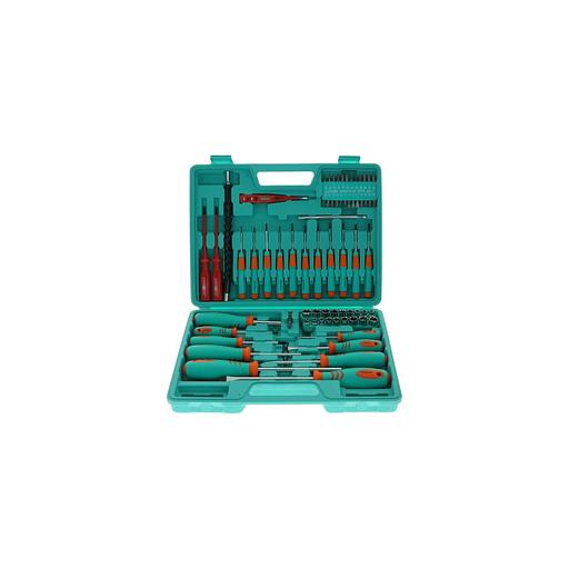 Набор отверток с насадками STURM! 1040-02-SS10, 71 предмет, в жестком кейсе фото 1