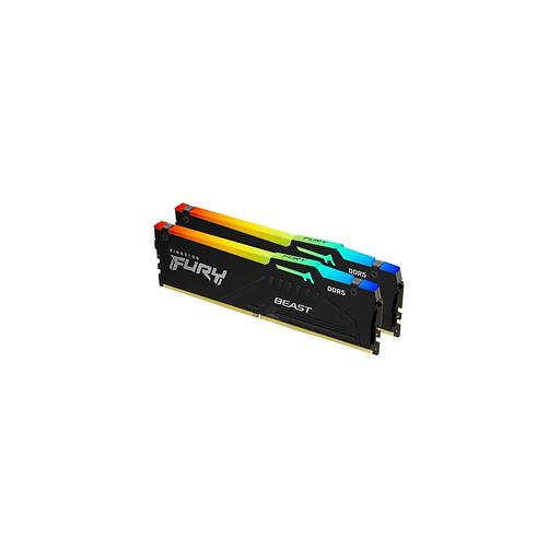 Оперативная память Kingston Fury Beast Black KF556C40BBAK2-32 DDR5 - 2x 16ГБ 5600МГц, DIMM, Ret фото 1