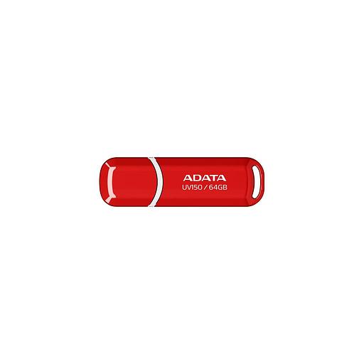 Флешка USB A-Data DashDrive UV150 64ГБ, USB3.0, красный [auv150-64g-rrd] фото 1