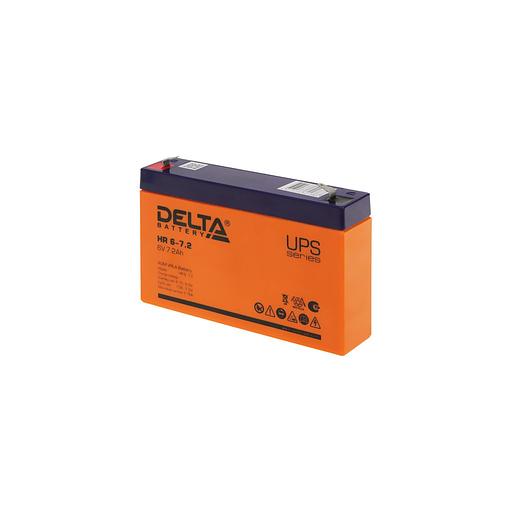 Аккумуляторная батарея Delta HR 6-7.2 для ИБП 6В, 7.2Ач фото 1