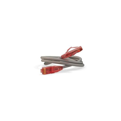 Патч-корд Hyperline PC-LPM-UTP-RJ45-RJ45-C5e-10M-LSZH-GY, вилка RJ-45, вилка RJ-45, кат.5E, LSZH, 10м, серый фото 1