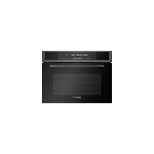 Духовой шкаф Hyundai HMEO 6580 DX, черный/графитовый фото 1