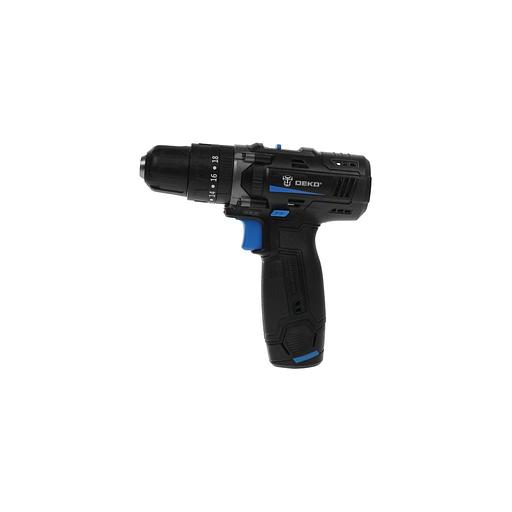 Ударная дрель-шуруповерт DEKO GCD12DU, 2Ач, с двумя аккумуляторами [063-4038] фото 1