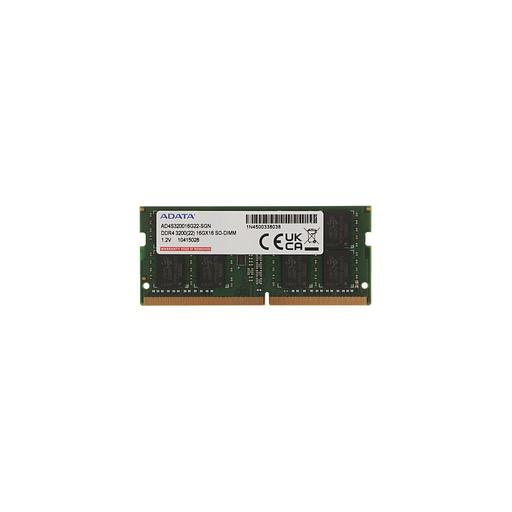 Оперативная память A-Data AD4S320016G22-SGN DDR4 - 1x 16ГБ 3200МГц, для ноутбуков (SO-DIMM), Ret фото 1